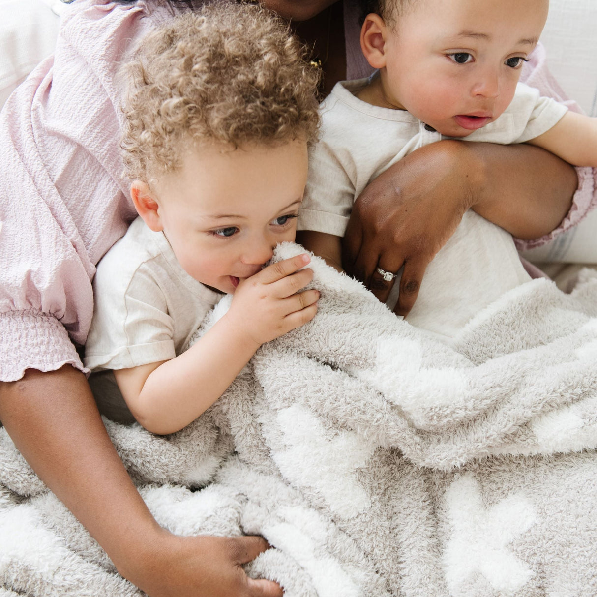 DOUBLE-LAYER BAMBONI® MINI BLANKETS From Saranoni