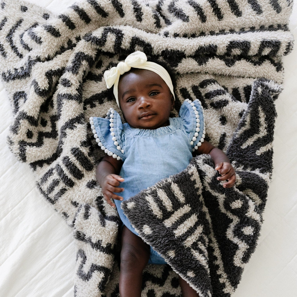 DOUBLE-LAYER BAMBONI® RECEIVING BLANKETS From Saranoni