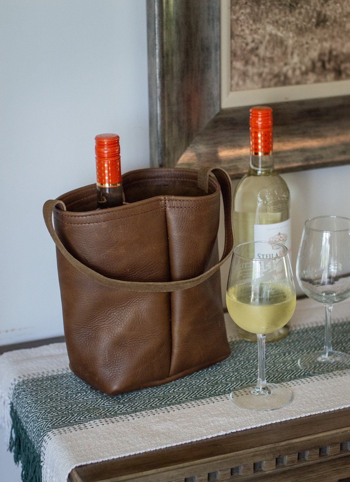 Urban Dual Wine Tote from Urban Southern