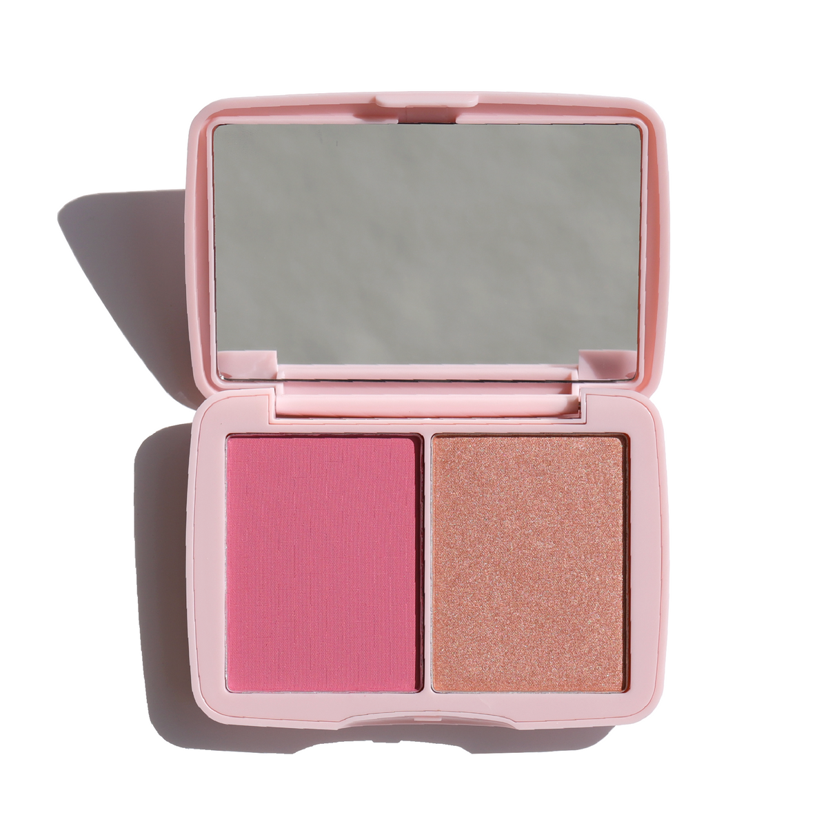 Double Dipper Color Duo from Half Caked - Buttery Soft Highlighter and Silky Blush/Bronzer