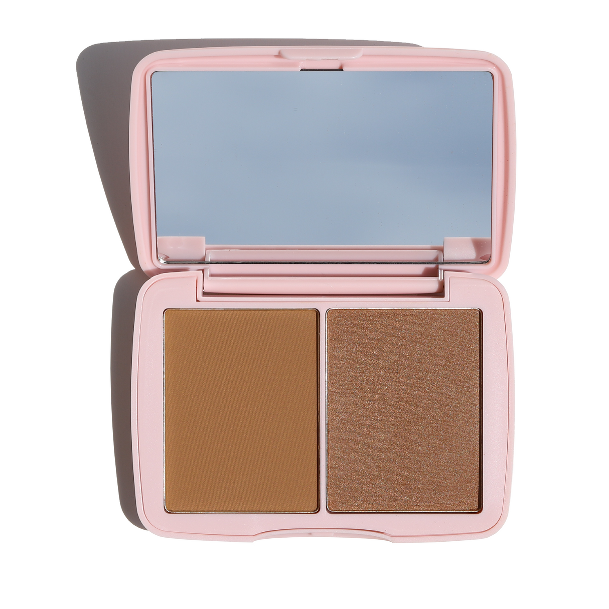 Double Dipper Color Duo from Half Caked - Buttery Soft Highlighter and Silky Blush/Bronzer
