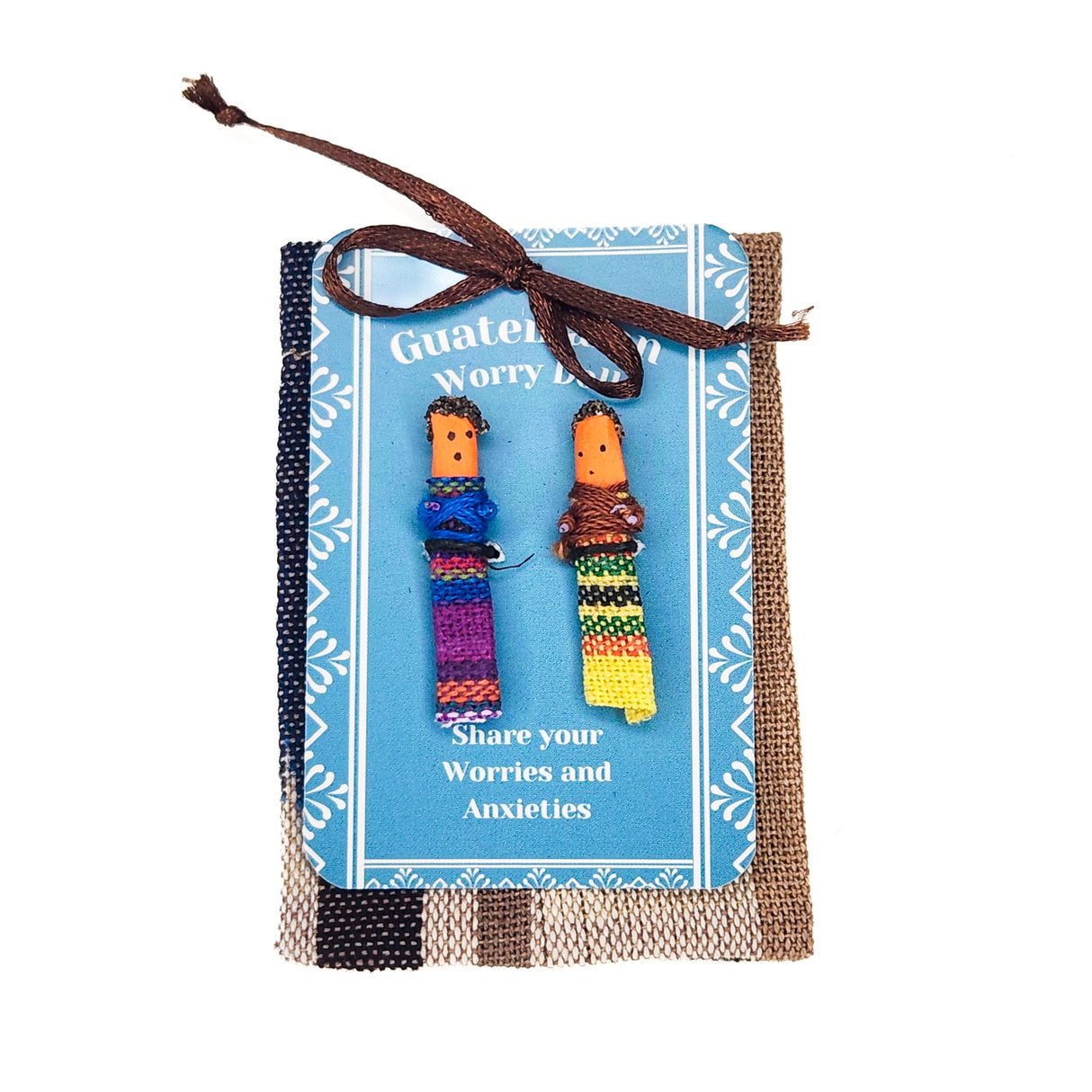 Double Comfort Small Worry Dolls from Upavim Crafts