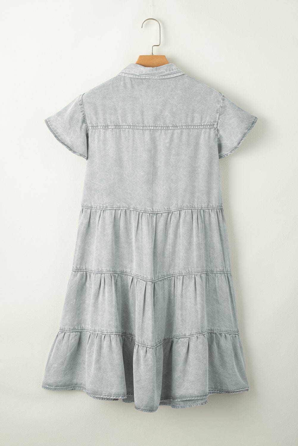 3/4 Sleeve Denim Dress from MsDressly