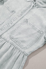 3/4 Sleeve Denim Dress from MsDressly