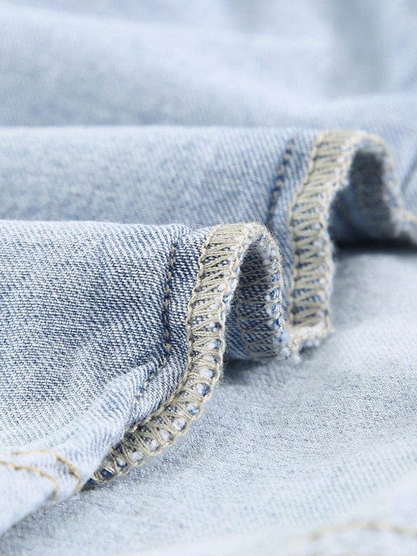 3/4 Sleeve Denim Dress from MsDressly