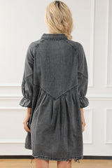 3/4 Sleeve Denim Dress from MsDressly