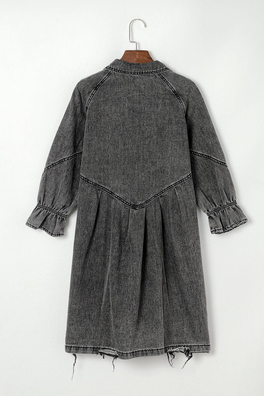 3/4 Sleeve Denim Dress from MsDressly