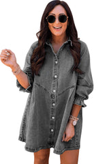 3/4 Sleeve Denim Dress from MsDressly