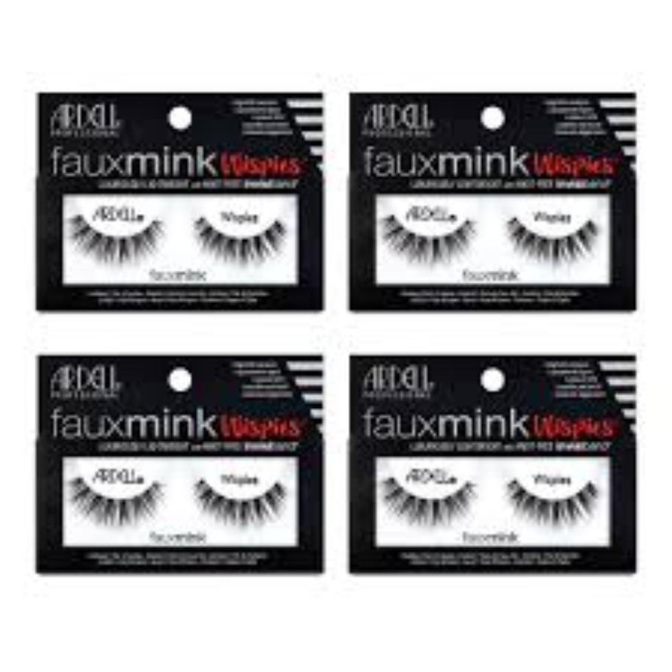 ARDELL Fauxmink Wispies, Luxuriously Lightweight With Invisiband Lashes from VIAI BEAUTY