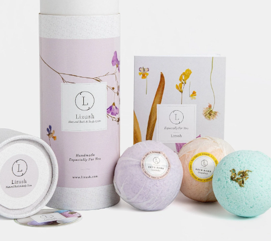 Bath Bombs, Spa Gift Set, Unique gift for Her, Gift for Mother, Care Package, Shower Bombs in a Tube, Relaxation Gift, BFF.. from Lizush