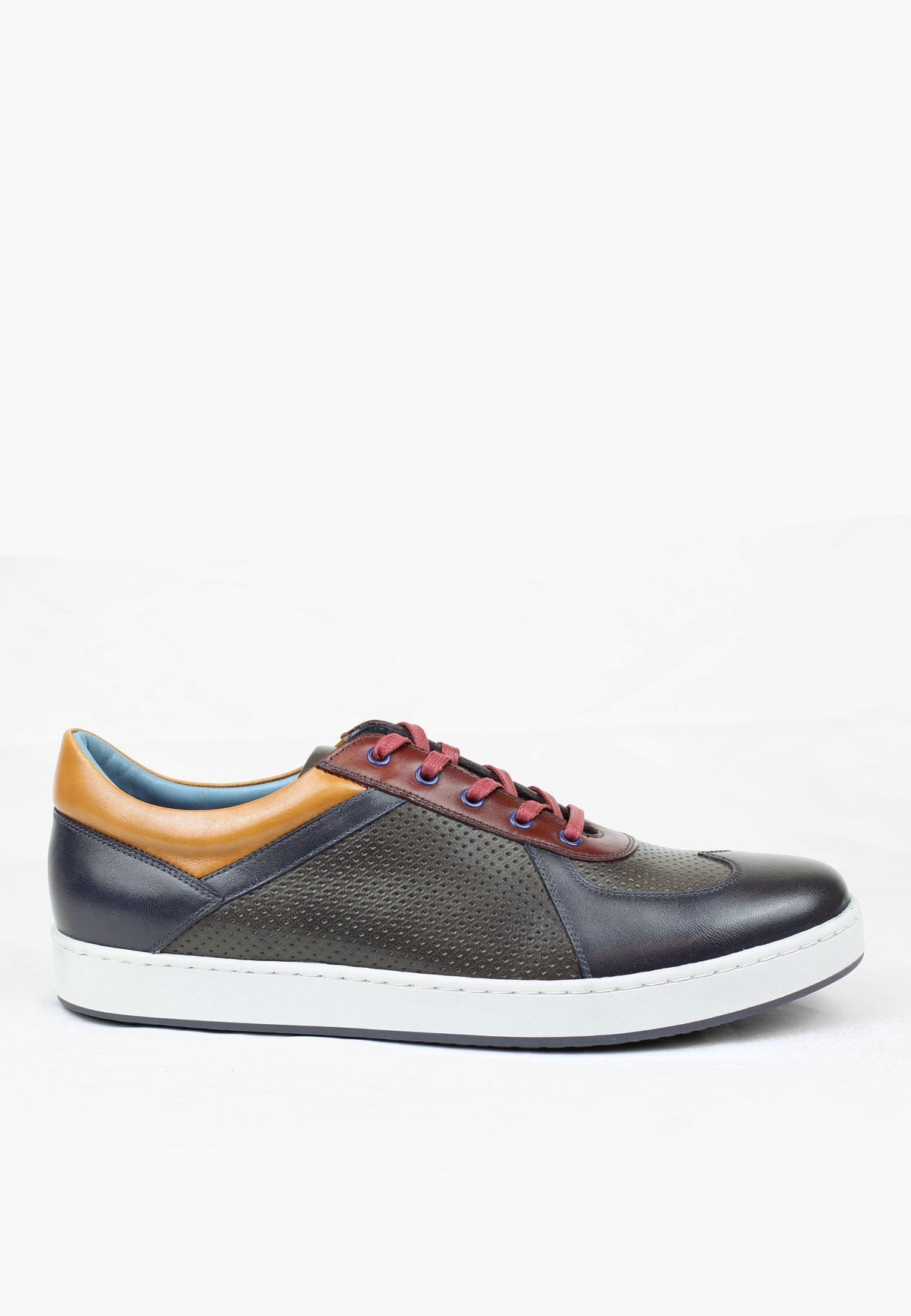 Downtown Sneaker Navy Grey from SEPOL Shoes