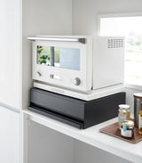 Countertop Drawer with Pull-Out Shelf - Steel from Yamazaki Home