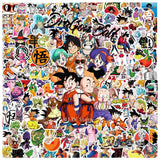 Dragon Ball Stickers - 50/100pcs - Son Goku Cartoon Decals from Kawaii Stop