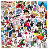 Dragon Ball Stickers - 50/100pcs - Son Goku Cartoon Decals from Kawaii Stop