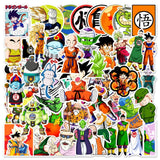 Dragon Ball Stickers - 50/100pcs - Son Goku Cartoon Decals from Kawaii Stop