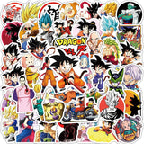 Dragon Ball Stickers - 50/100pcs - Son Goku Cartoon Decals from Kawaii Stop
