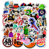 Dragon Ball Stickers - 50/100pcs - Son Goku Cartoon Decals from Kawaii Stop