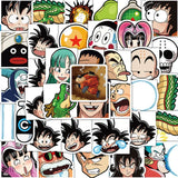 Dragon Ball Stickers - 50/100pcs - Son Goku Cartoon Decals from Kawaii Stop