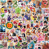 Dragon Ball Stickers - 50/100pcs - Son Goku Cartoon Decals from Kawaii Stop