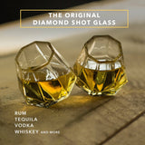 Diamond Shot Glasses from Dragon Glassware