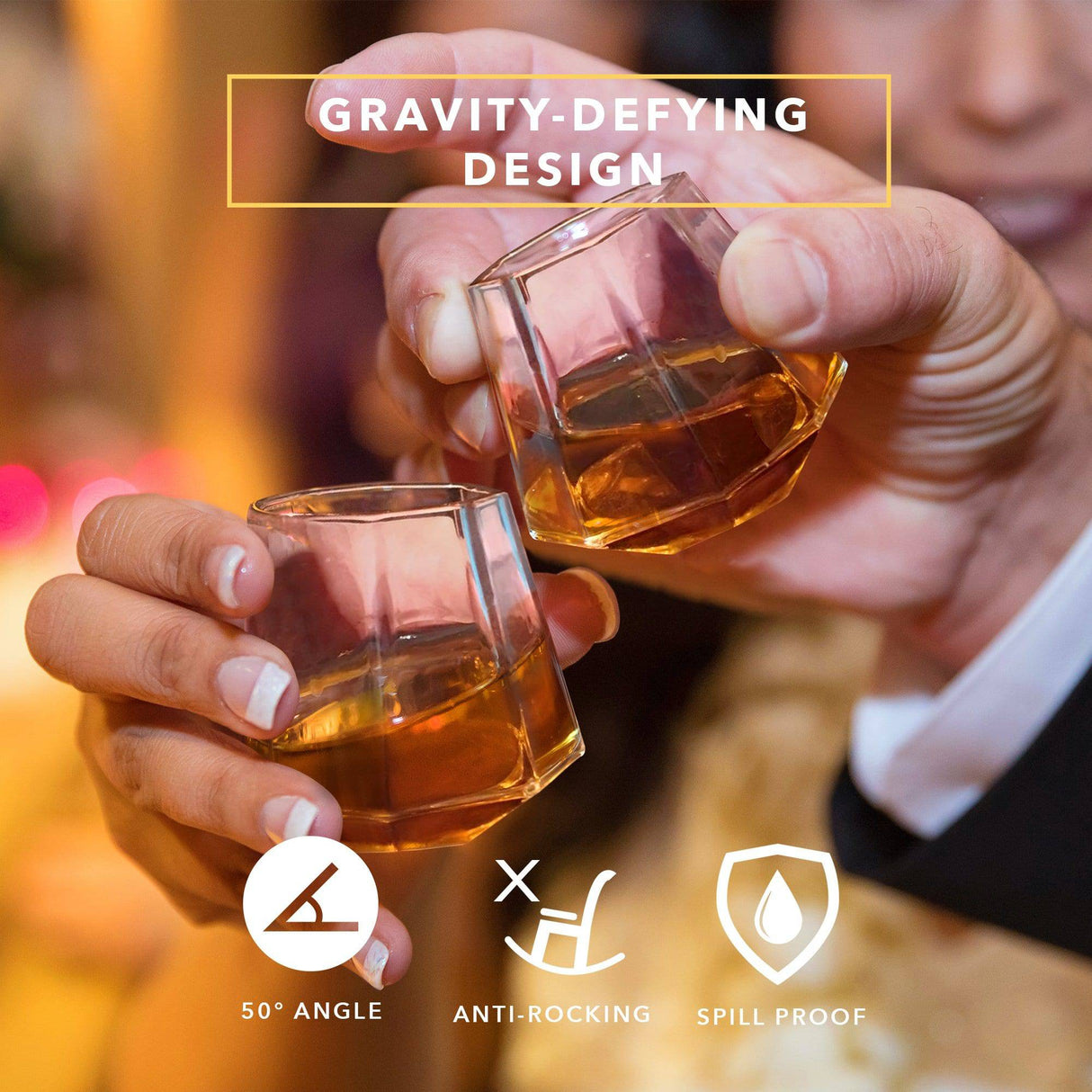 Diamond Shot Glasses from Dragon Glassware