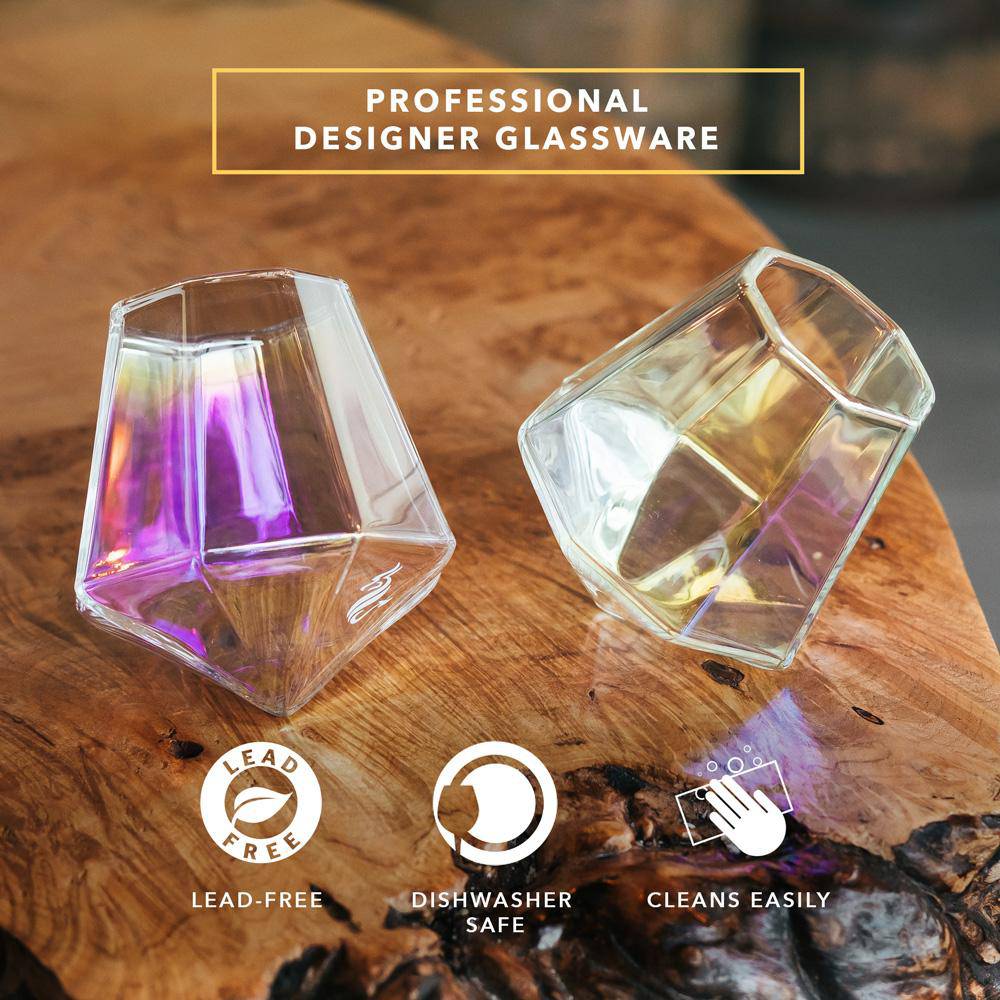 Diamond Glasses from DRAGON GLASSWARE