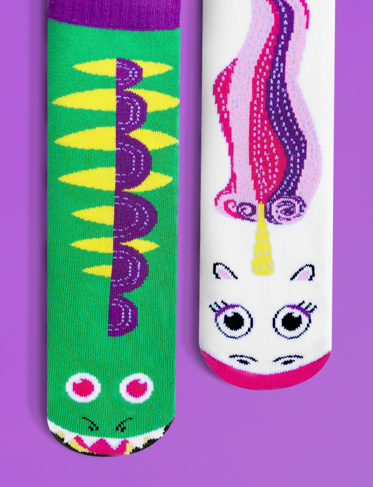 ADULT DRAGON & UNICORN SOCKS from Pals Socks