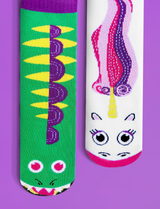 ADULT DRAGON & UNICORN SOCKS from Pals Socks