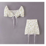 Drawstring Mini Skirt from Kawaii Stop