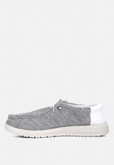 Drawstring Men's Flatform Heel Shoes from London Rag International