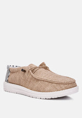Drawstring Men's Flatform Heel Shoes from London Rag International