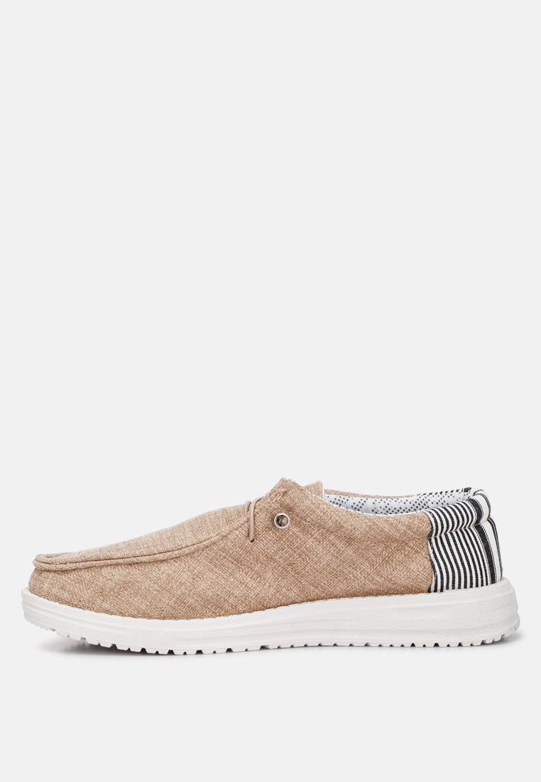 Drawstring Men's Flatform Heel Shoes from London Rag International