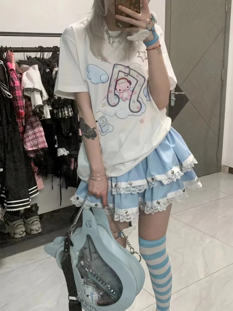 Dreamy Melodies Kawaii Tee From Kawaii Stop