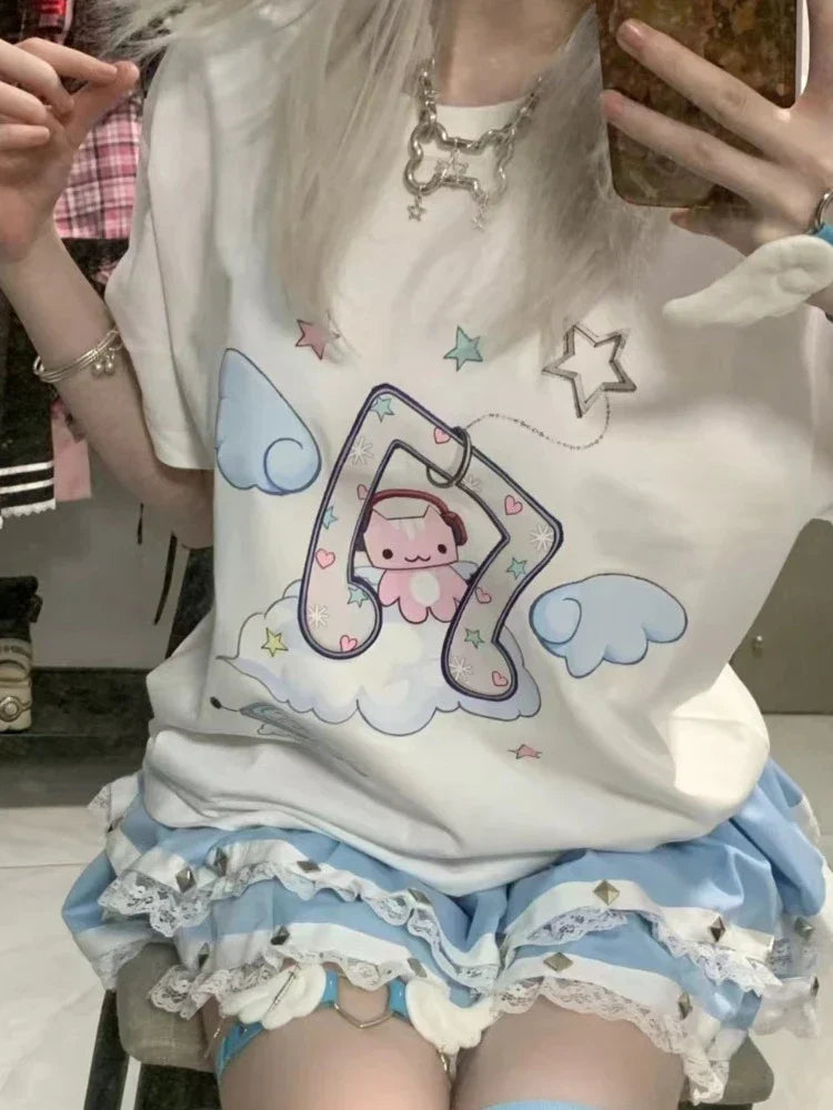 Dreamy Melodies Kawaii Tee From Kawaii Stop