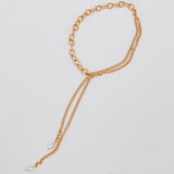 Dripped In Chains And Pearls Necklace - WATERPROOF from Pretty Simple