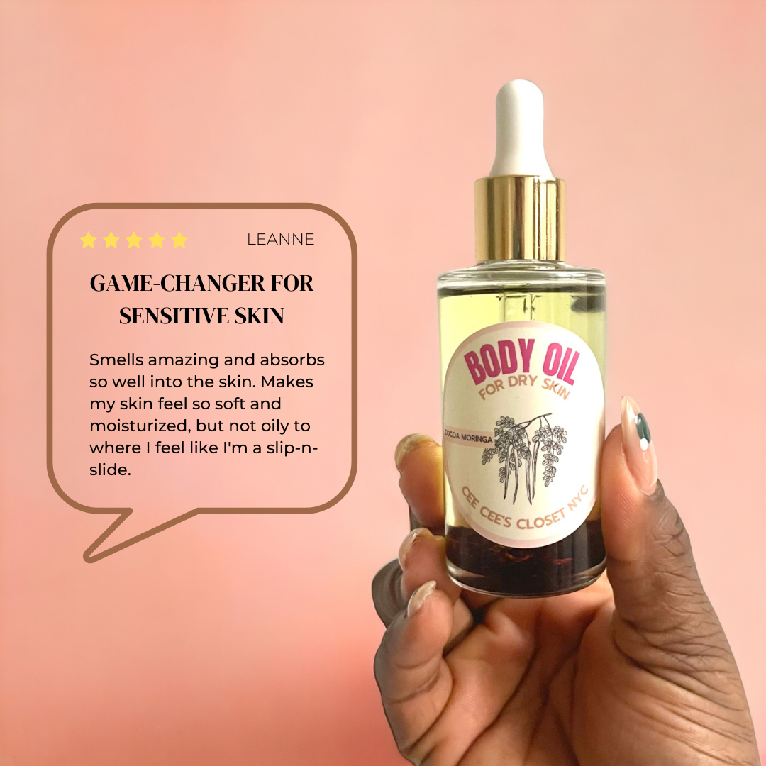 Caramel Kisses Scented Dry Body Oil from Cee Cee's Closet NYC