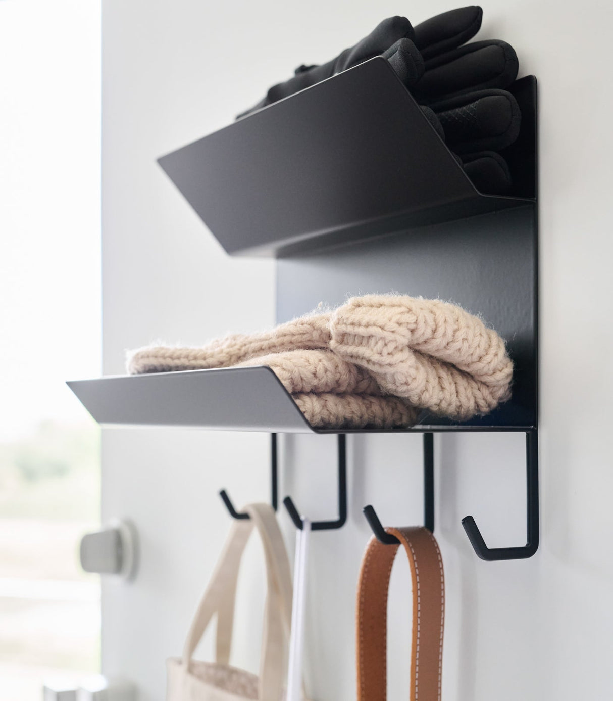 Magnetic Entryway Rack - Steel from Yamazaki Home