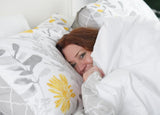 Aprile Reversible Cotton Duvet Cover 3 Piece Set from LushDecor