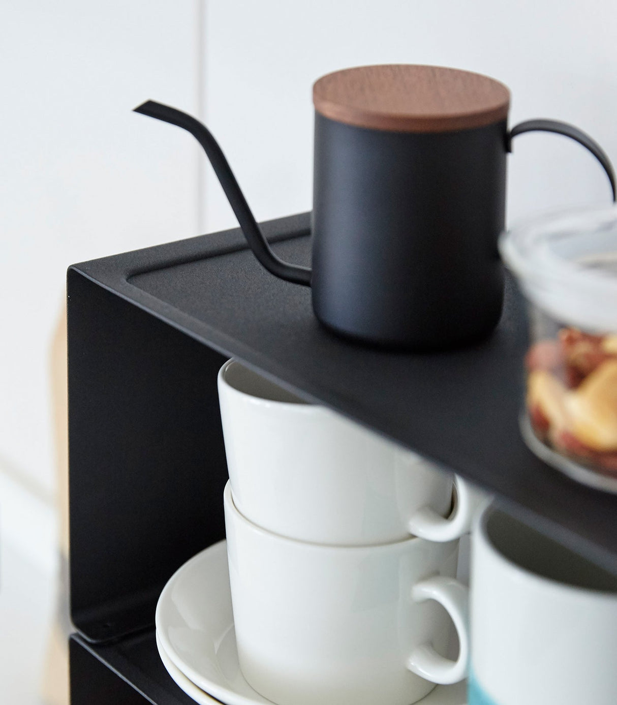 Stackable Countertop Shelf - Two Sizes - Steel from Yamazaki Home