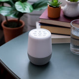 Duet White Noise Machine with Night Light and Wireless Speaker from Yogasleep