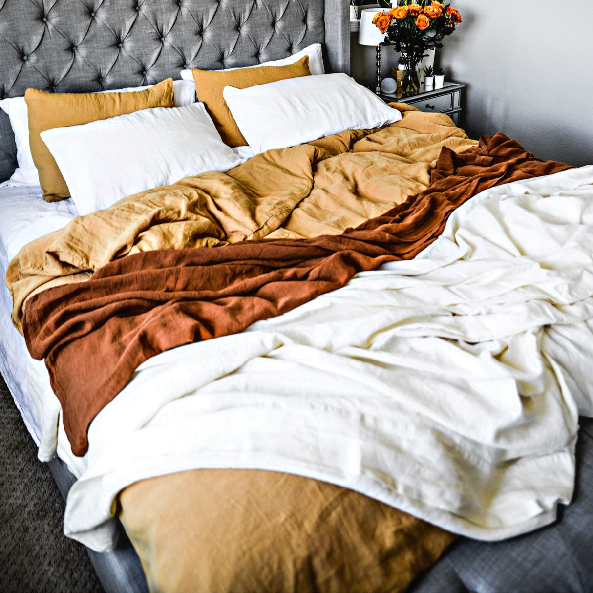 Duvet Cover Set from Beflax Linen
