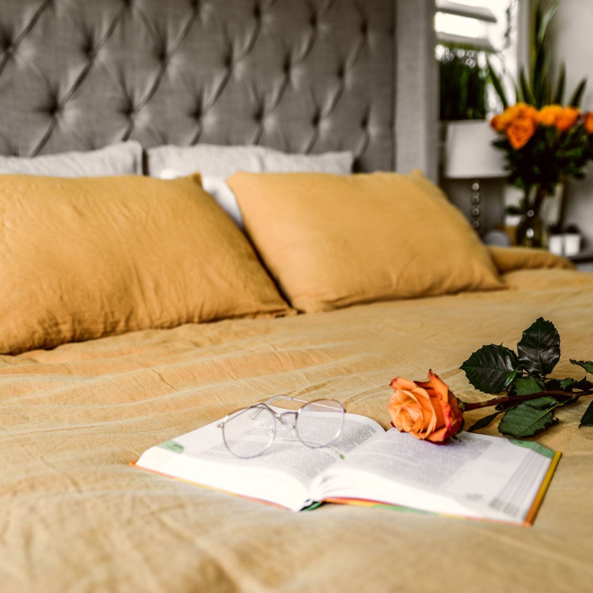 Duvet Cover Set from Beflax Linen