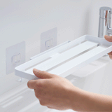 Traceless Adhesive Floating Tray - Steel from Yamazaki Home
