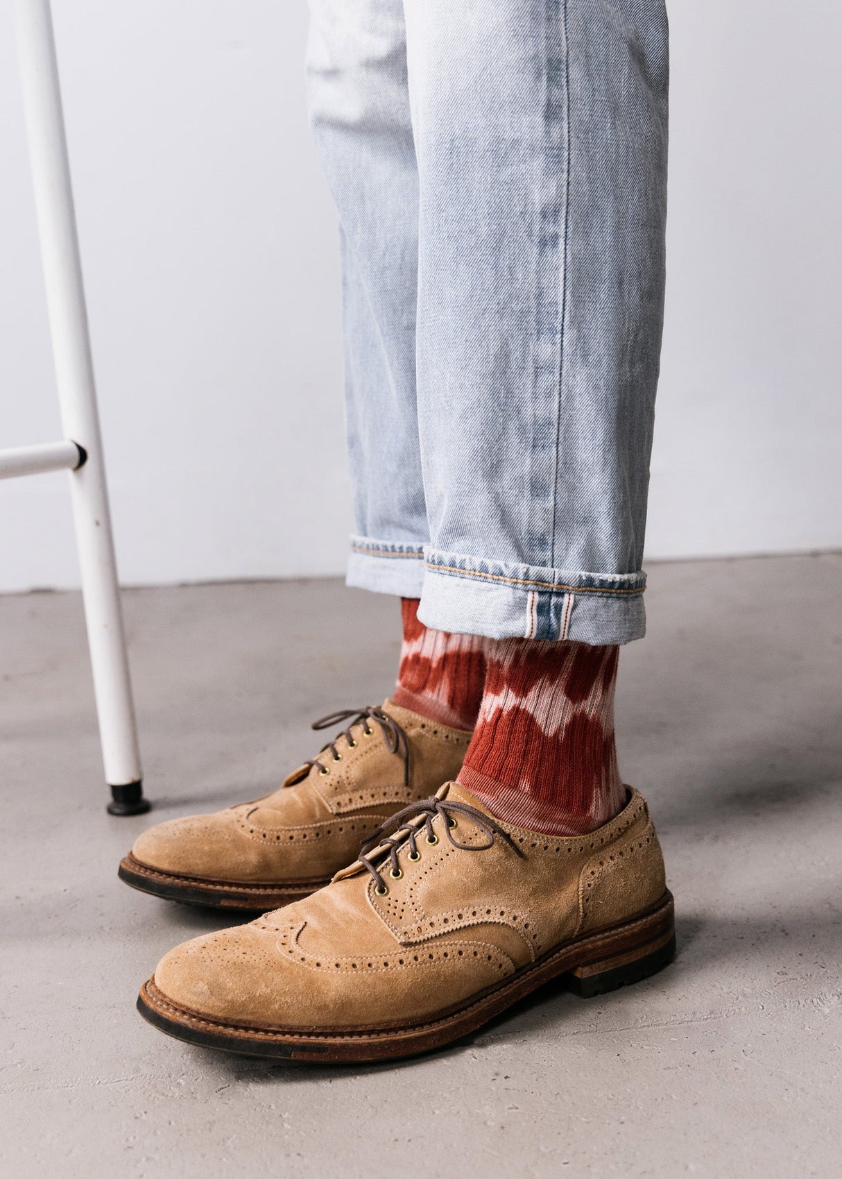 Natural-Dyed Retro Crew from American Trench