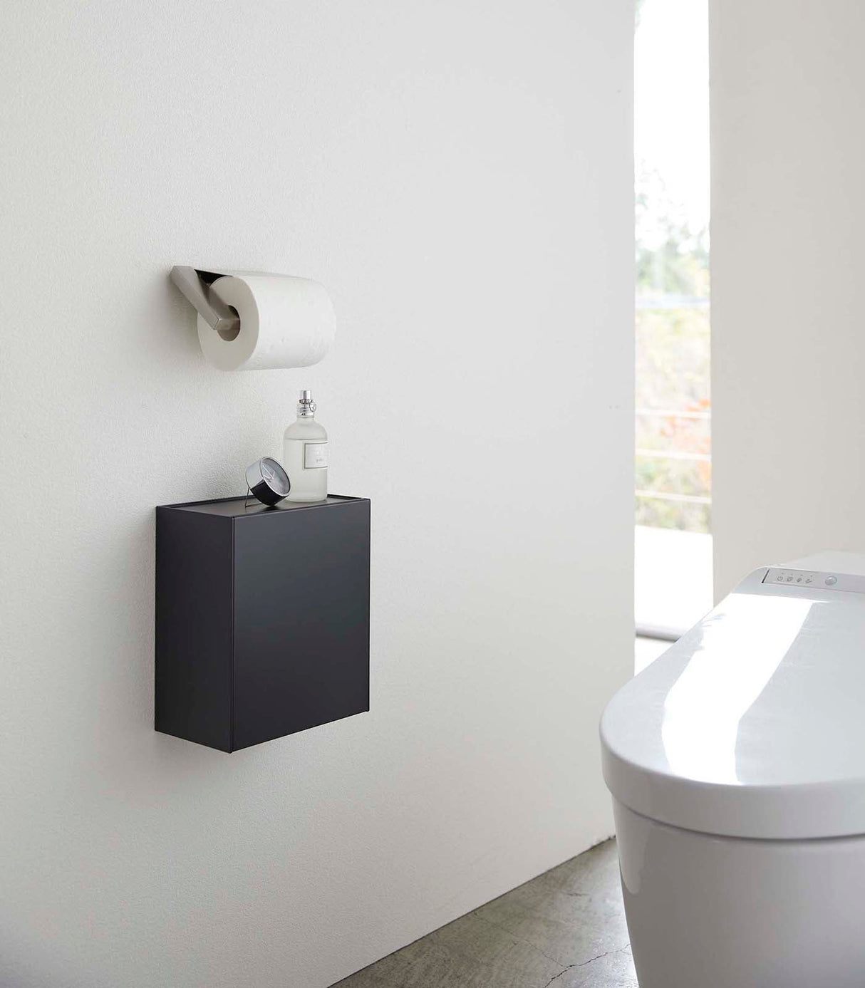 Wall-Mounted Storage or Trash Bin from Yamazaki Home
