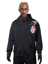 Dancing Fish Embroidery Hoodie from Niepce Inc