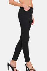 Zenana High Rise Skinny Jeans with Pockets from Enfance-Heureuse