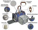 Mr. Peanut's Gold Series Mini Size Airline Compliant Expandable Pet Carrier from Mr. Peanut's Pet Carriers