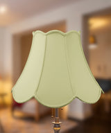 Scalloped Bell Lamp Shade Eggshell from LampsUSA