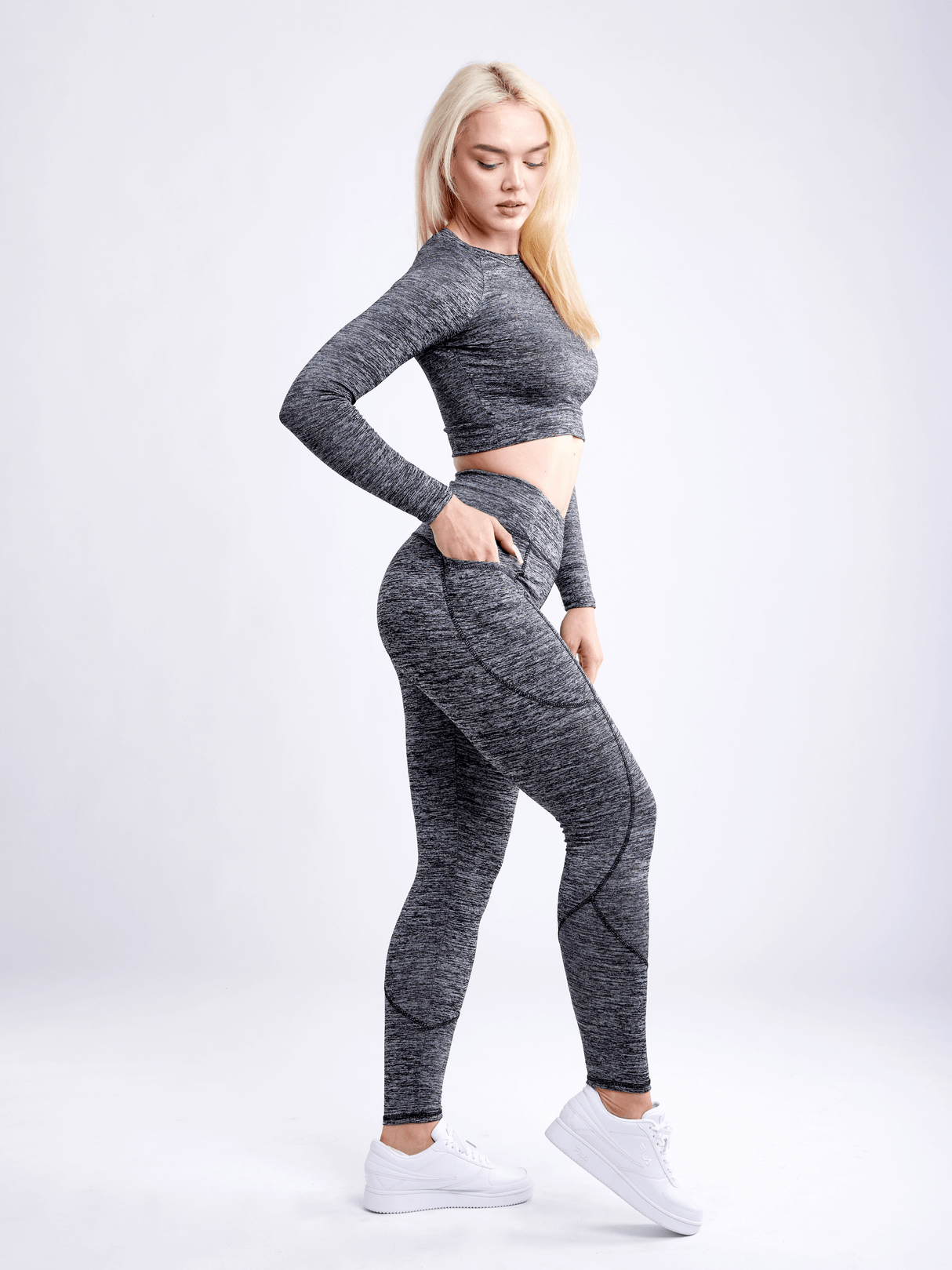 JupiterGear Long-Sleeve Crop Top from Jupiter Gear